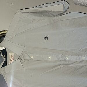 Penguin button-up shirt short sleeve XL